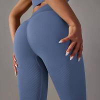 Leggings sin costuras para mujer, leggings de gimnasio de cintura alta, control de barriga, entrenamiento para correr, pantalones de yoga - details 3