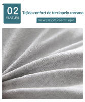 Cojín de Escritura de Lectura Almohada de Soporte de Espalda en Forma de Triángulo 100% Poliéster - details 5