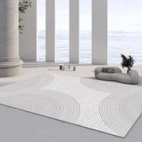 Alfombra de salón, algodón y lino, imitación gruesa para habitación, dormitorio, cocina - details 1