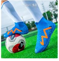 Nuevos zapatos de fútbol con picos rotos, zapatillas artificiales para correr, entrenamiento de hierba, juegos profesionales - details 34