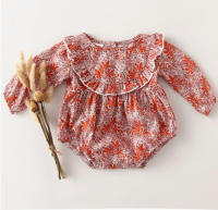 Ropa Floral para bebé, mono de manga larga para recién nacido, Mono para niña de 0 a 24 meses, ropa infantil - details 0