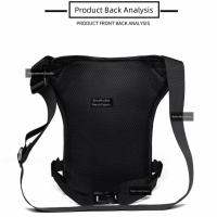 Bolsa de pierna para exteriores de gran capacidad para escalada, bolsa ajustable multicapa para ciclismo, bolsa informal impermeable para motocicleta - details 20