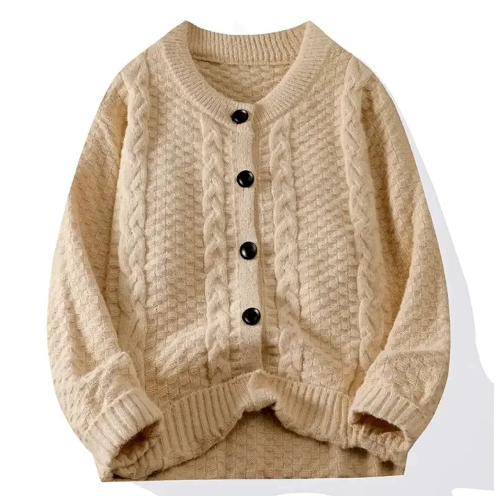 Cárdigan cómodo y moderno para hombre para otoño e invierno. - 1