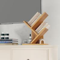Estantería de árbol, Librería Alta de 6 Niveles Estantería Estrecha de madera con cajones para Sala de Estar, Dormitorio 38×19×112CM Marrón Rústico - details 59