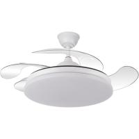 Ventilador de Techo LED con Temporizador 3500-4000-6500K, 6 Velocidades, Aspas retráctiles |   (Blanco) - details 20
