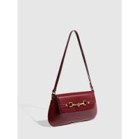 Bolso vintage para debajo del brazo, bolso bandolera para mujer, bolso de mano para mujer Hundred Tote, rojo - details 29