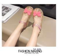 Zapatos de gelatina de cristal para niñas a la moda, zapatos de princesa coreana, sandalias Baotou para niñas - details 26