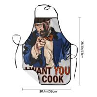 Babero personalizado Breaking Bad Time delantales hombres mujeres Unisex adulto Chef cocina Walter White Tablier cocina jardinería - details 184