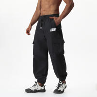 Pantalones cargo de moda de verano holgados de estilo coreano para hombre con piernas cónicas - details 5