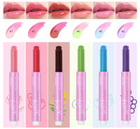Labial Mermelada de Cambio de Color Duradero Lápiz Labial Hidratante en Rosa - details 3