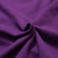 Sudadera en blanco para hombre, color morado veneciano, con inserción en V, 100% algodón, liso - details 15