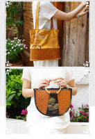 Bolso de Mano Creativo Hecho a Mano Estilo Chino Impreso en Satén para Ceremonia del Té Bolso de Cubo de Doble Uso en Varios Estilos - details 17