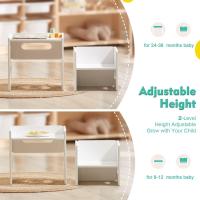 Set de Mesa y Sillas Montessori para Bebés de 1-3 Años Ajustable en Altura - details 16