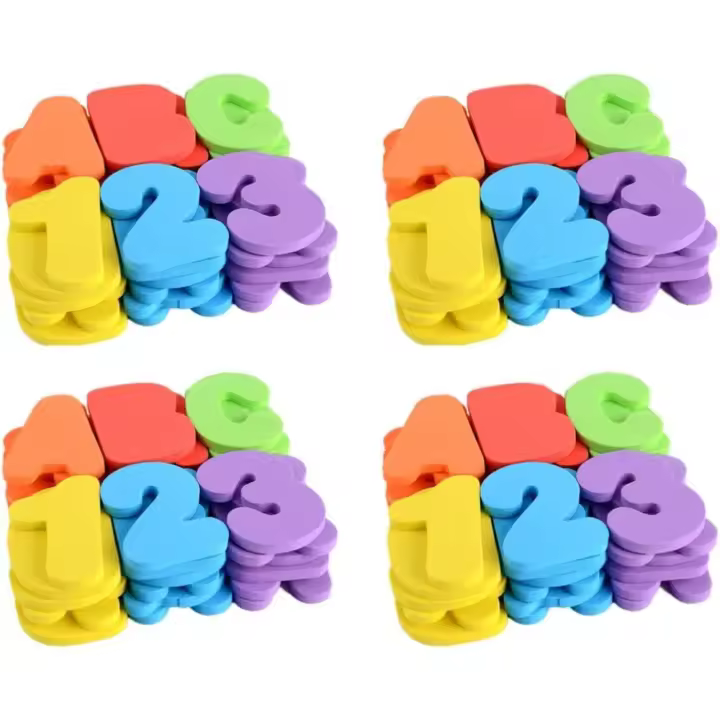 Juegos de Pegatinas de Letras Juguetes Educativos Tempranos para Niños Rompecabezas Digitales - 1