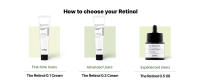retinol 0.1 0.3 0.5 cream oil dermatological skincare korean firm skin kbeauty professional intense