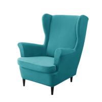 Fundas de Terciopelo para Sillas Diseño de Ala de Resalto Fundas Elásticas para Sillón, Sofá - details 0