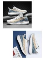 Zapatillas deportivas informales para hombre, calzado transpirable con plataforma que aumenta la altura - details 13