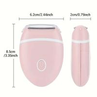 Navalha Eléctrica para Mujeres Portátil, Desmontable, para Piernas de Bikini y Axilas - details 4
