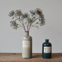 Flor de cojín Artificial de 63cm, tacto Real, garra de cangrejo de 3 cabezas, flor de crisantemo hecha a mano, flores falsas realistas para sala de estar - details 9