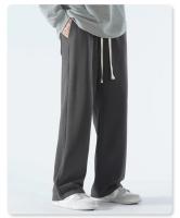 Pantalones Casuales para Hombres Pierna Ancha, Recto, Algodón 65% Pantalones de Sudor para Exteriores de Alta Calidad y Suavidad - details 13