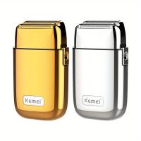 Afeitadora eléctrica profesional para hombres, recortadora de barba, recargable por USB Afeitadora eléctrica, máquina de corte de pelo inalámbrica - details 5