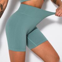 Pantalones de Yoga sin Costuras de Cintura Alta A Prueba de Cuada, Levantamiento de Pantorrillas, Entrenamiento de Fitness, Correr, Gimnasio Pantalones Deportivos para Mujeres en Venta - details 2