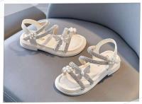 Sandalias de las muchachas de fondo suave antideslizantes de moda de la nueva moda del verano - details 1
