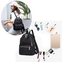 Mochila Oxford de ocio con cremallera, bolso escolar de hombro, bolso de viaje - details 2
