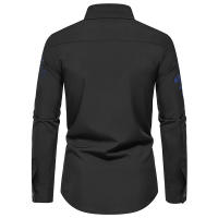 Camisa de Manga Larga con Estampado de Flor Camisas Casuales para Hombres en Otoño - details 20