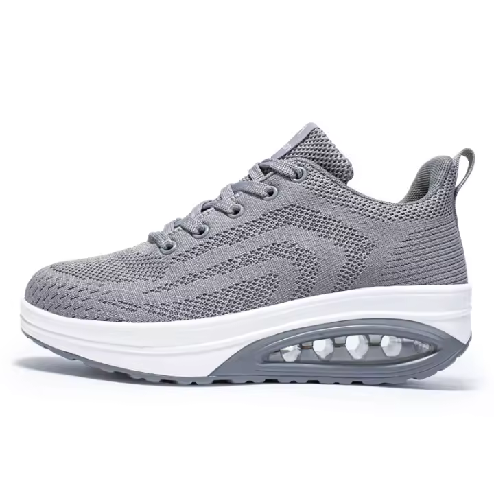 Zapatos de entrenamiento ligeros y transpirables para correr con amortiguación de aire para mujer, a la moda - 1