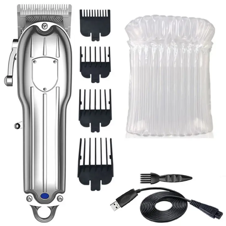 Kemei-cortadora de pelo profesional para hombre, máquina eléctrica inalámbrica para cortar Cabello, recargable, 10w, 1755 pro - 1