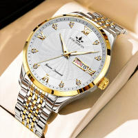 Reloj de cuarzo luminoso impermeable simple de Moda para hombres de negocios - details 2
