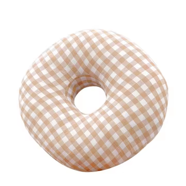 Almohada para dormir personalizada, cómoda almohada hueca de un solo orificio, almohada de Donut suave ajustable, relajación del cuello - 1