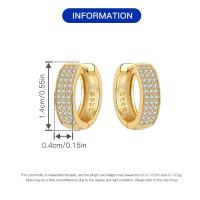 Preciosos pendientes multifuncionales de plata pura y oro para mujer, joyería para fiesta de cumpleaños, regalos exquisitos - details 13