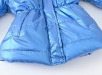 Manténgase abrigado y parece con estilo: chaqueta térmica con capucha para niña con acolchado alternativo de plumón para invierno - details 67