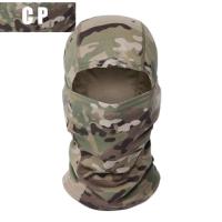 Pasamontañas táctico, máscara facial completa, cubierta de escudo, sombrero de caza y ciclismo, bufanda de camuflaje - details 5