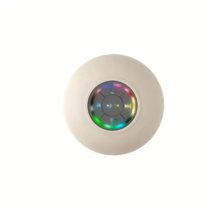 Altavoz Bluetooth, portátil e impermeable con ventosa, altavoz de baño compacto - 1