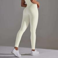 Hamidou-mallas sin costuras para mujer, mallas deportivas de cintura alta para entrenamiento, correr, Fitness, gimnasio, Scrunch Butt, ropa deportiva - details 5