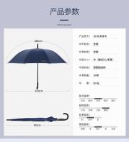 Heaven Long Pole Mango recto Protector solar Paraguas soleado semiautomático Raingear de doble propósito para hombres y mujeres - details 6