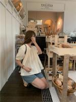 Blusa de verano para mujer, camisa de primavera, blusa para mujer, Blusas largas de gasa, informales, elegantes, Vintage, de manga larga, holgada de gran tamaño, blanca - details 22