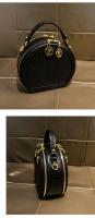 Bolso pequeño redondo de piedra de flor de lluvia de textura de lujo ligero de la marca Hong Kong para mujeres2025Nueva Bolsa Bandolera de Un Solo Hombro Texturizada Versátil y Moderna - details 15