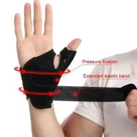Muñequera de nailon para pulgar, férula Flexible para Tendinitis, banda protectora de muñeca, protector de muñeca elástico ligero y cómodo - details 7