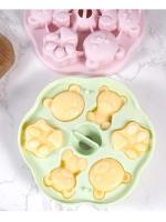Molde de silicona para helado de piel de oso, 1 pieza, papillas, pastel al vapor, gelatina, leche - details 6