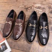 2024 Moda Tablet Formal Hombres Casual Diseñador Vestido Cuero Oxford Zapatos de Negocios - details 8