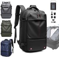 Mochila de Viaje para Hombres 60L Airback Vacuum Compression Multifuncional Impermeable Anti Robo - details 10