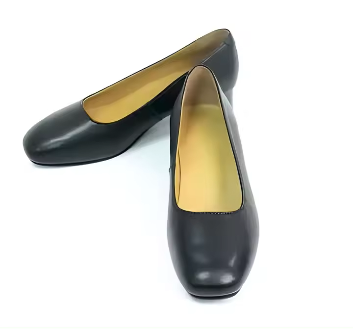 Zapatos oficiales de mujer planos cómodos informales para mujer, cierre de botón con punta de primavera con estampado de leopardo - 1