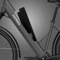 FAFREES F28 Pro Bicicleta Eléctrica,Neumático de 27,5*1,75 pulgadas,Motor de 250W,Batería de 36V 14.5Ah,SHIMANO de 7 Velocidades,Frenos de Disco Mecánicos,Luces LED Delanteras y Traseras,Portaequipajes Trasero HD,Azul - details 3