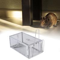 Trampa automática con autobloqueo para ratas, caja de cebo para Control de plagas, jaula para ratones, trampa para ratones, trampa para roedores - details 0