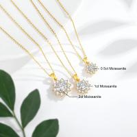 Colgante de Oro 18K y Moisanita Diseño Original AU750 100% Oro 18K Longitud de Collar de 18 pulgadas Ideal para Mujeres Joyería de Alta Gama - details 3