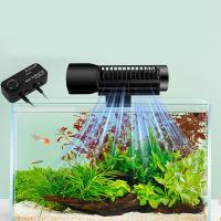 Ventilador de refrigeración para acuario con conversión de frecuencia, ventilador de refrigeración silencioso ajustable para pecera, Control automático de temperatura negro - details 7